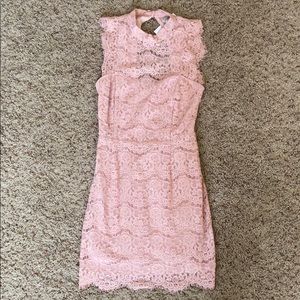 Pink lace Love Fire dress